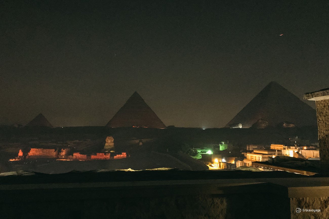 Dormir face aux pyramides lors d'un road trip en Egypte