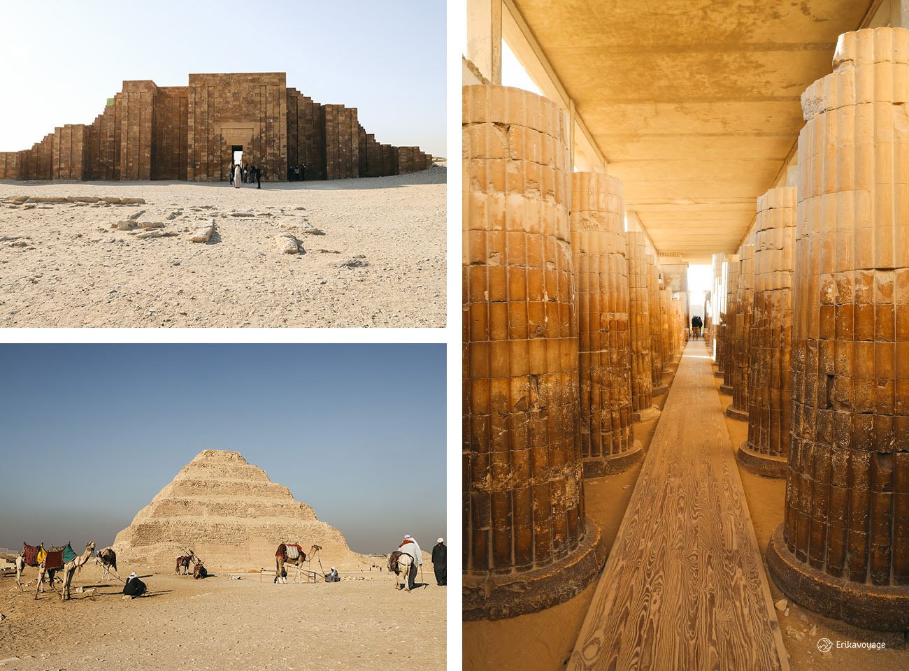 Pyramide de Saqqarah road trip de 7 jours en Egypte