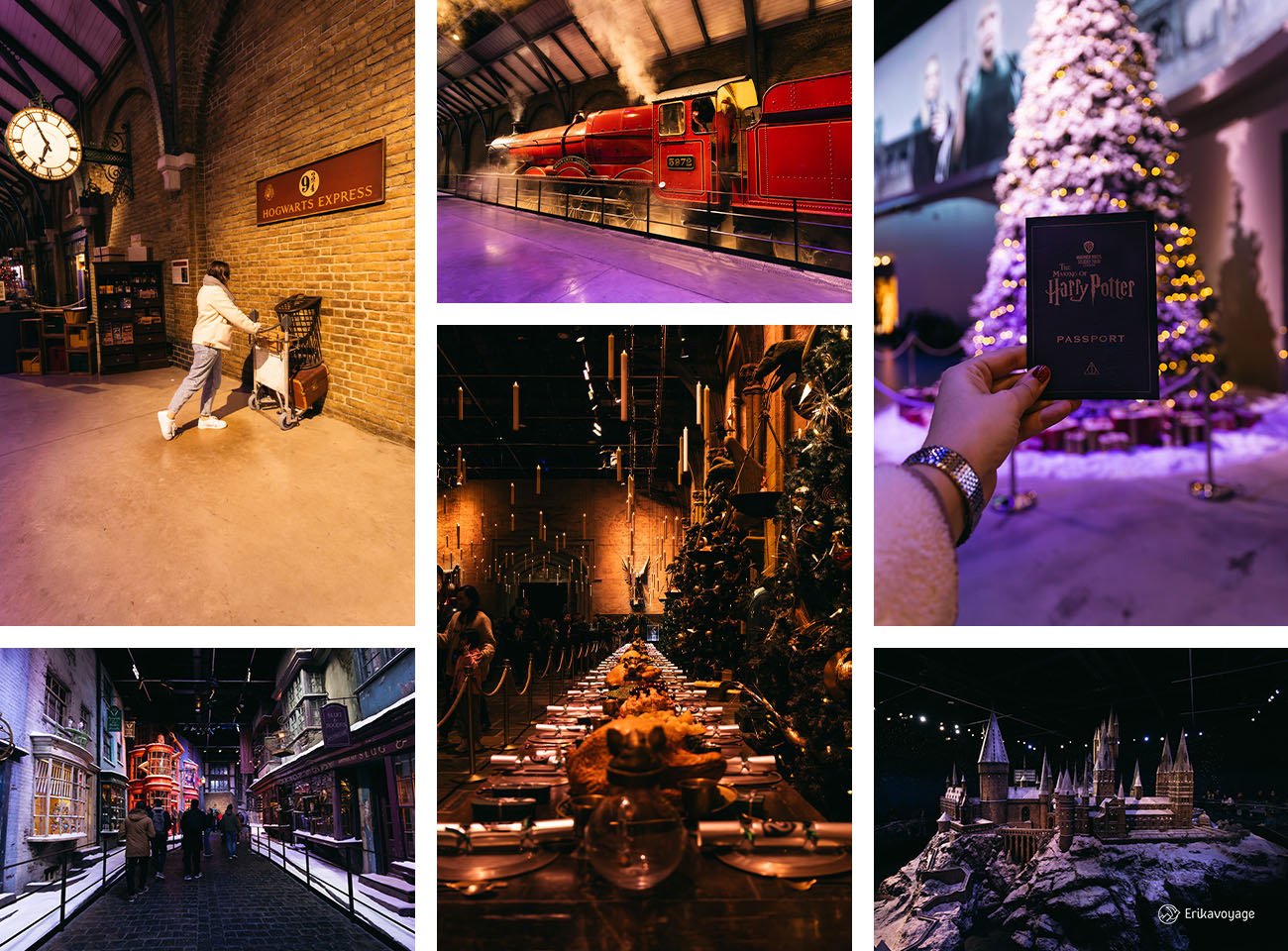 Studio Harry Potter Londres à Noel